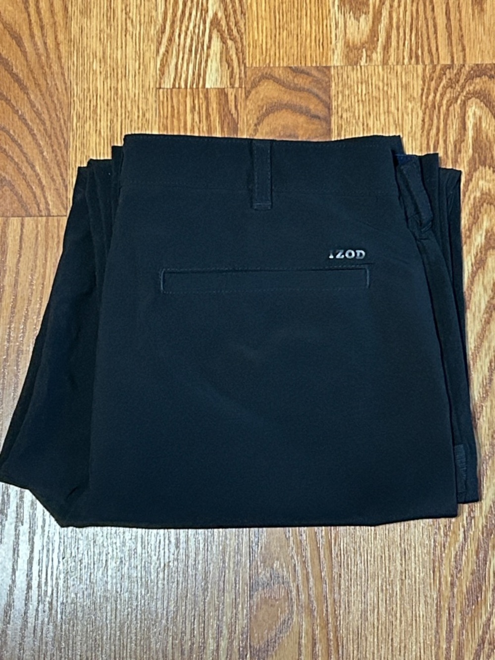 Izod Men's Black Chinos Golf 34x32 w/Pockets